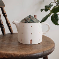 Forest Seed Pottery Ceramic Clay House Tea Pot