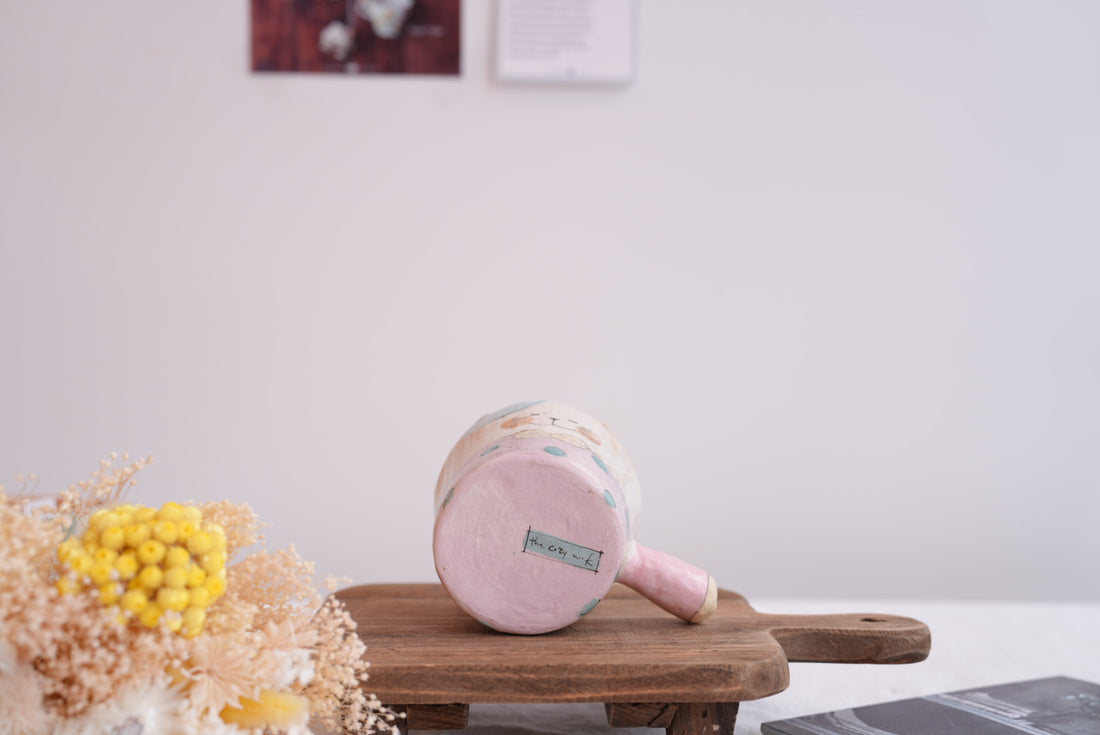 Cozy Nook - Square Shaped Cat Mug- CN01 #3