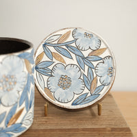 Cool Banana Black Pottery with Gold Detailing Mug with Lid