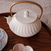 IWACHU Iron Teapot - White Gold