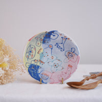 Hamasaka Naoko 浜坂尚子  Hand Painted Saucer - HN01 #3
