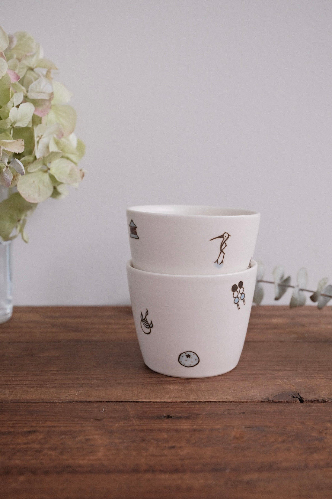 Tobe-ware Mochi Collection Teapot & Teacup