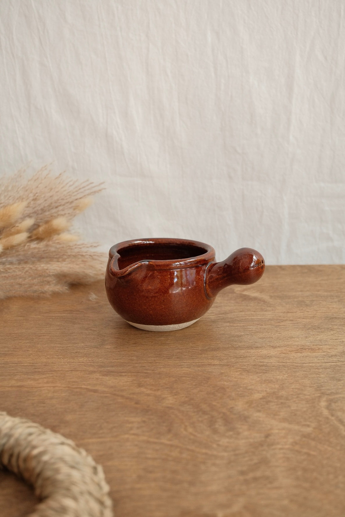 Donabe Banko Ware Heat-Resistant Side-handled Clay Pot