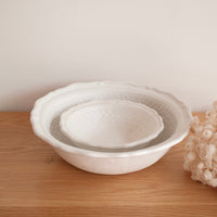 Mashiko Ware White Lace Collection