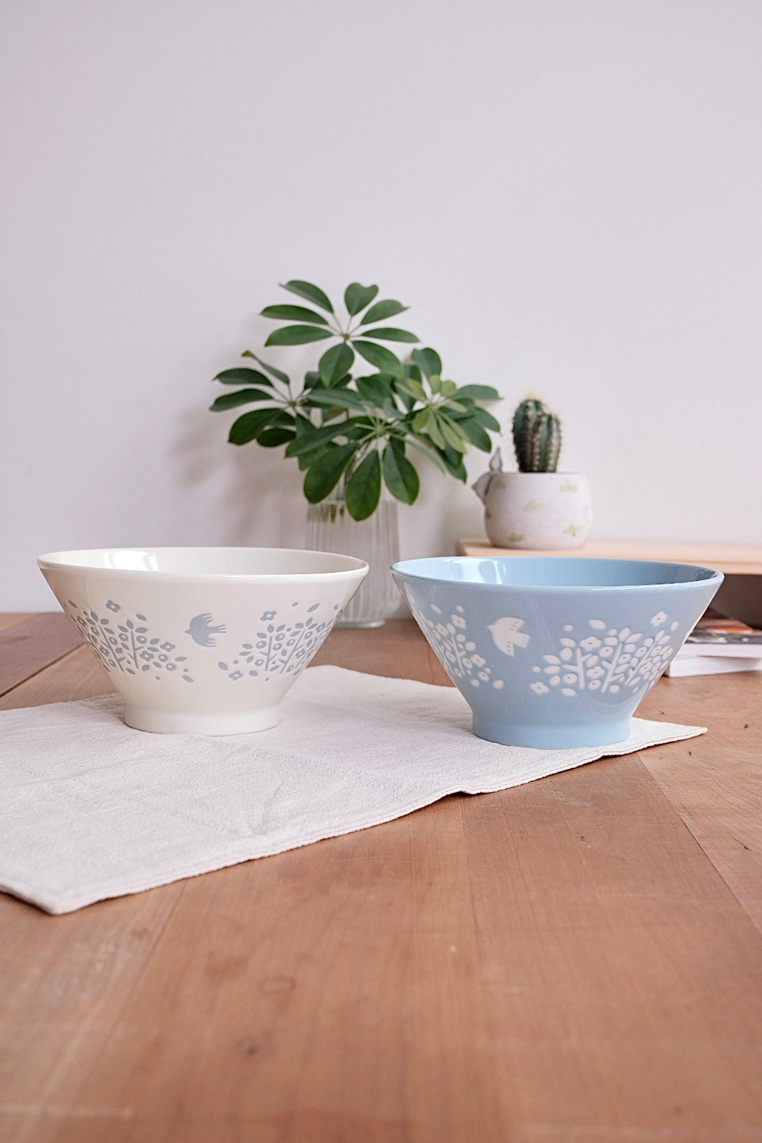 Mino Ware Birds and Garden Collection