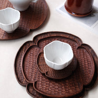 Kazunori Takatsuka 高塚和則 Walnut Wood Coaster KU02