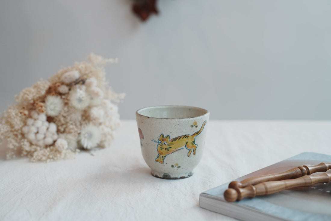 TATA Pottery Studio 田中大輝 & 田边桂- Slip Cup TP03 #2