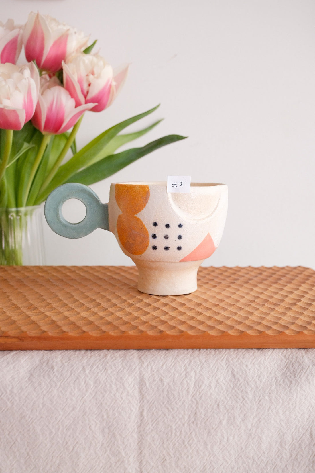 Hacorie 石丸和美 Footed Mug - Geometry HC04