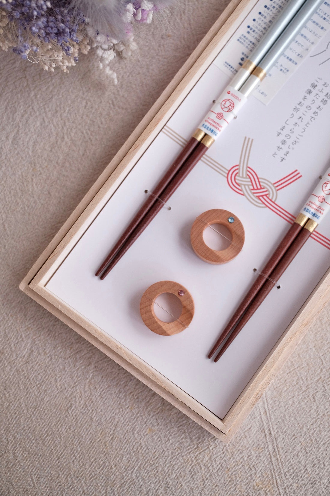 ISHIDA Chopsticks Wedding Gift Set