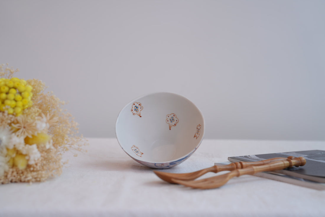 Hamasaka Naoko 浜坂尚子  Hand Painted Bowl - HN03 #2