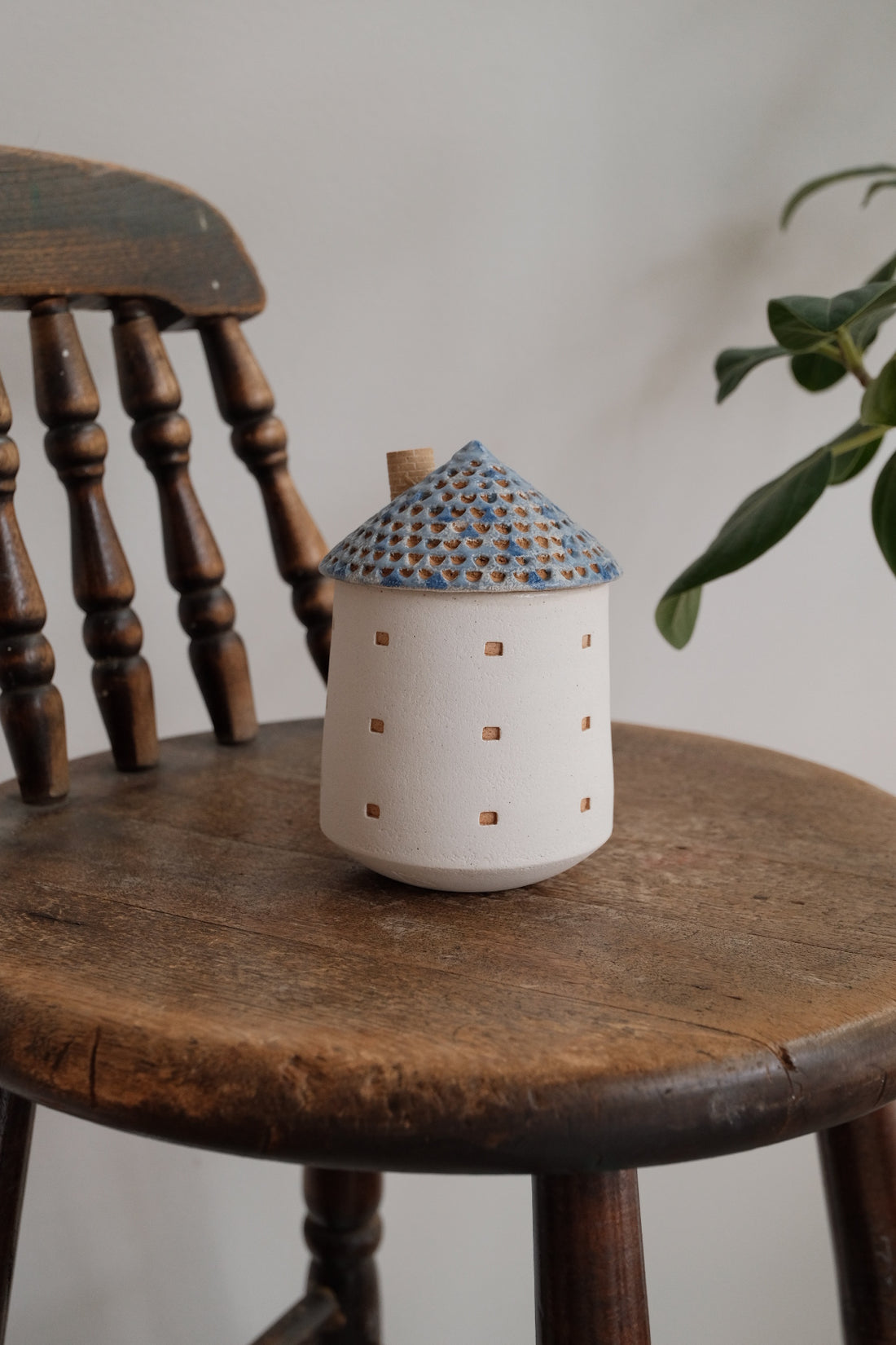 Forest Seed Pottery Ceramic Clay House Tea Cup Large