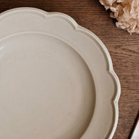Atelier Gyuusha Large Floral Shape Round Deep Plate