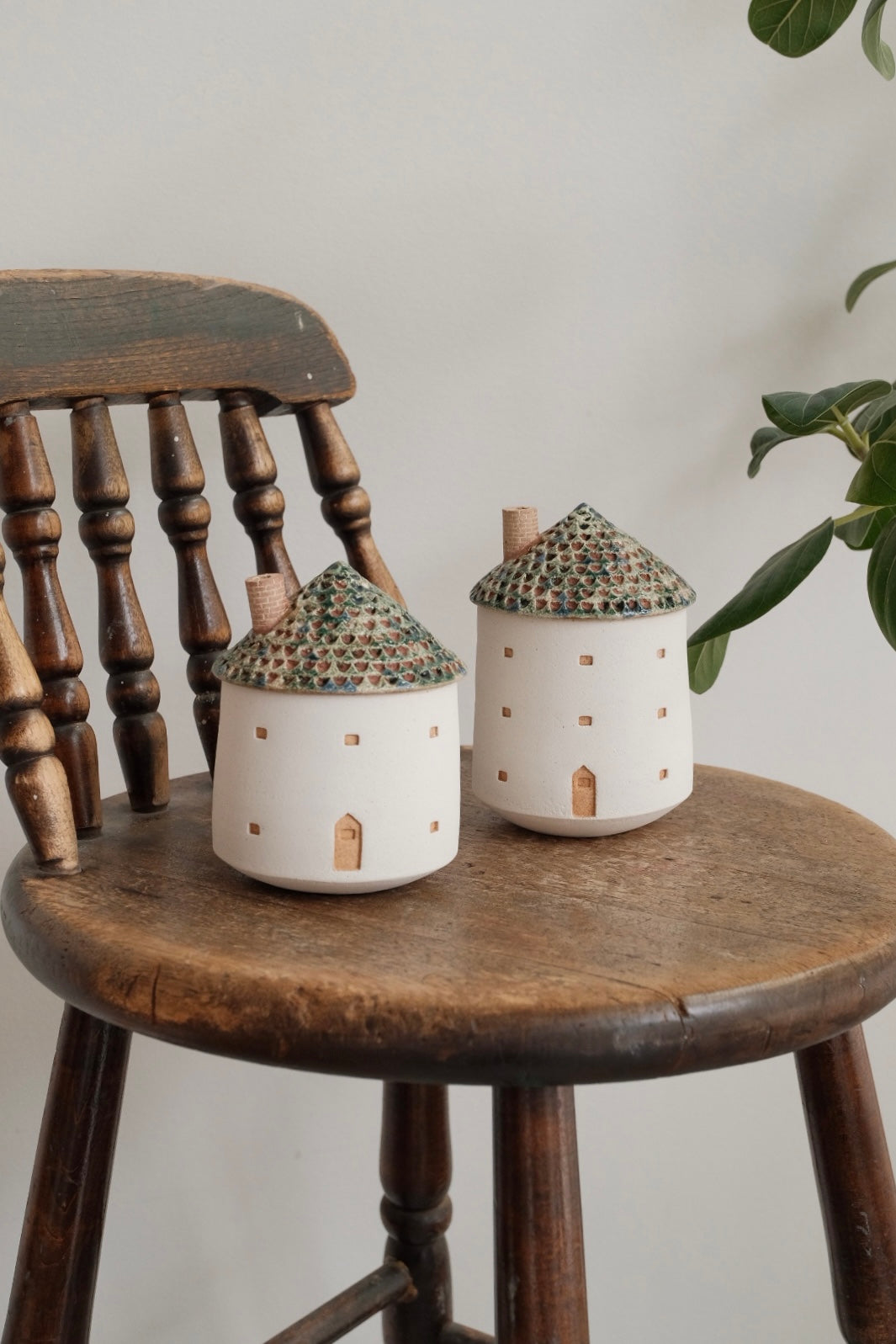 Forest Seed Pottery Ceramic Clay House Tea Cup Large