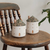 Forest Seed Pottery Ceramic Clay House Tea Cup Large