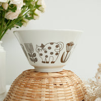 Hasami Ware Ramen Bowl Cat Collection