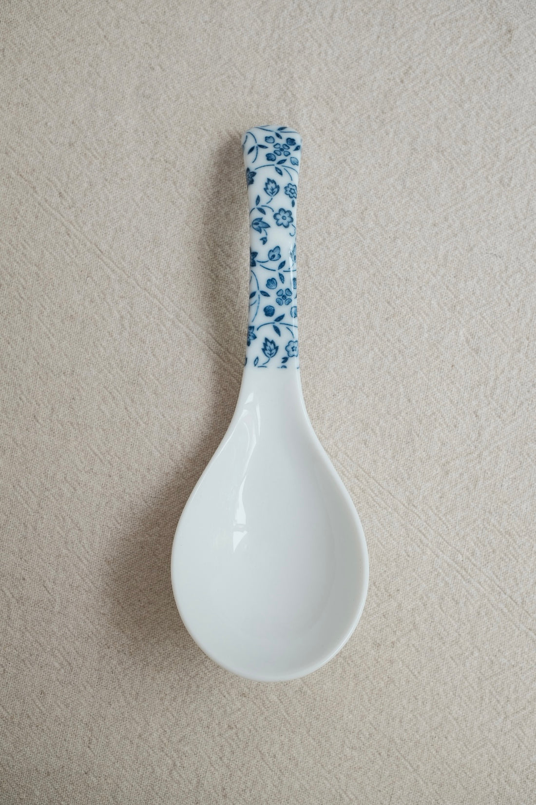 Japanese Ceramic Soup Spoon