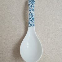 Japanese Ceramic Soup Spoon