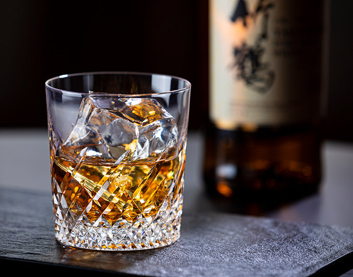 Kagami Crystal - Whisky Glass, A pair of Whiskey Glasses