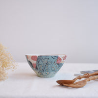 Hamasaka Naoko 浜坂尚子 Hand Painted Bowl - HN03 #7