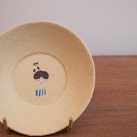 Aya Watanuki 綿貫彩 Shallow Mini Saucer - Yellow Boy