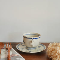 Shinko Nakanishi 中西申幸 Bird Mug and Saucer set SN03