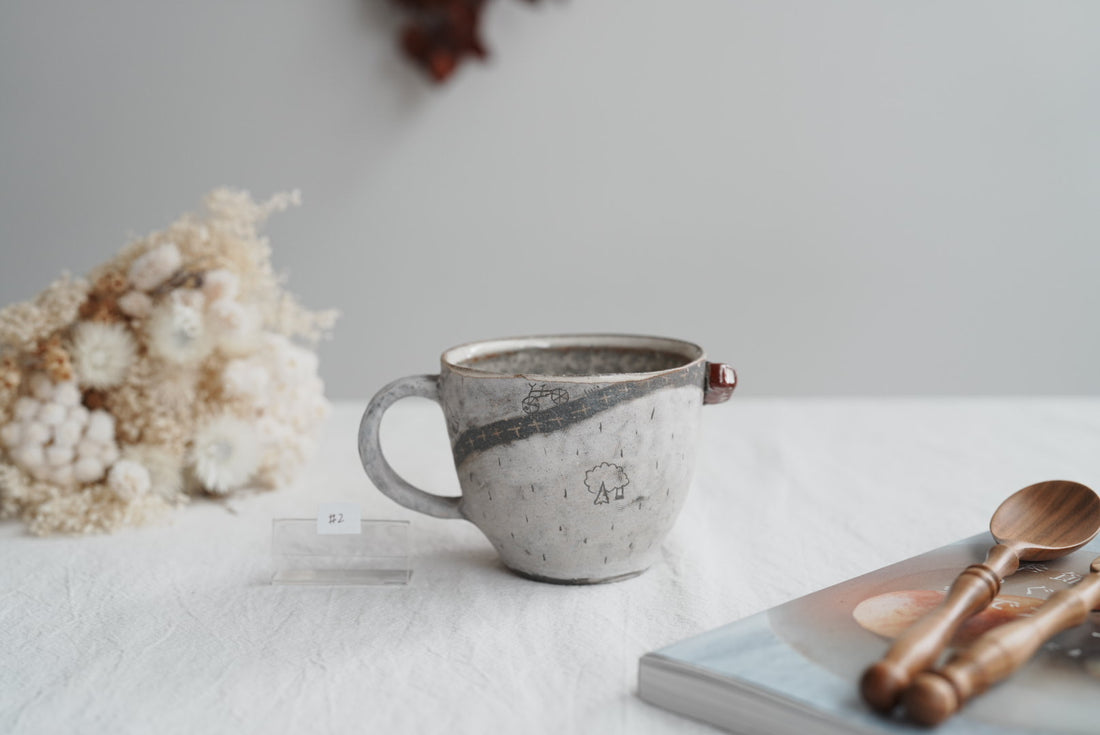 Akemi Suzuki 鈴木明美 - Road Collection Mug - Red Mug AS28