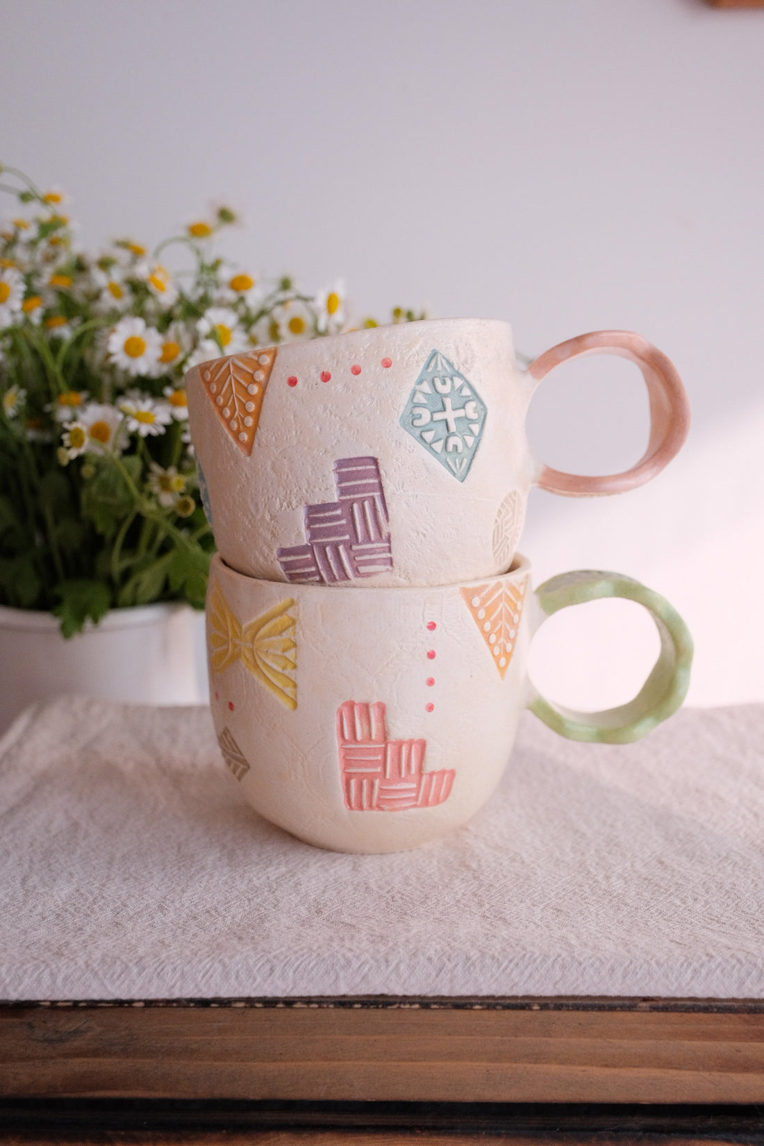 Hacorie 石丸和美 Round Mug - Stamp HC17