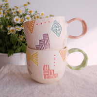 Hacorie 石丸和美 Round Mug - Stamp HC17