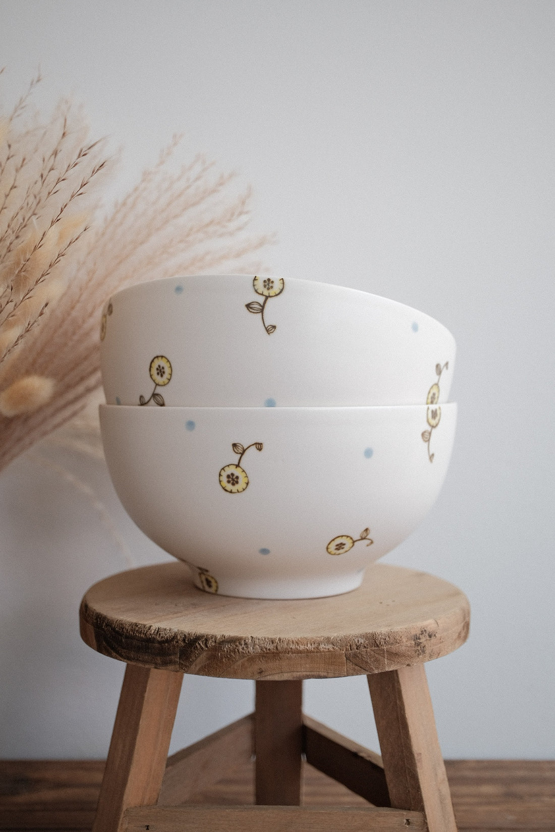 Tobe-ware Yellow Flower Colletion