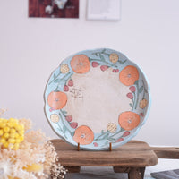 Cozy Nook - Floral Shaped Plate- CN22 #2