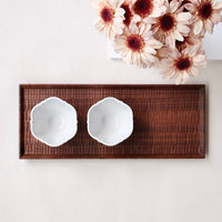 Kazunori Takatsuka 高塚和則 Rectangle Long Tray Walnut Wood KU12