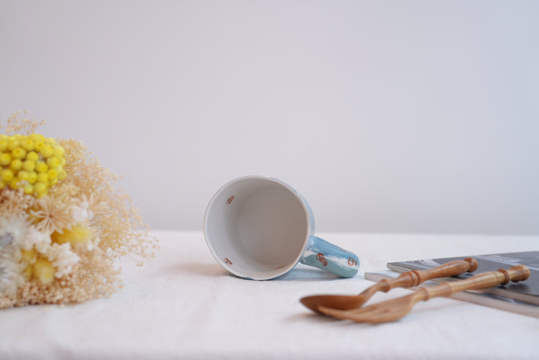 Hamasaka Naoko 浜坂尚子  Hand Painted Mug - HN02 #3