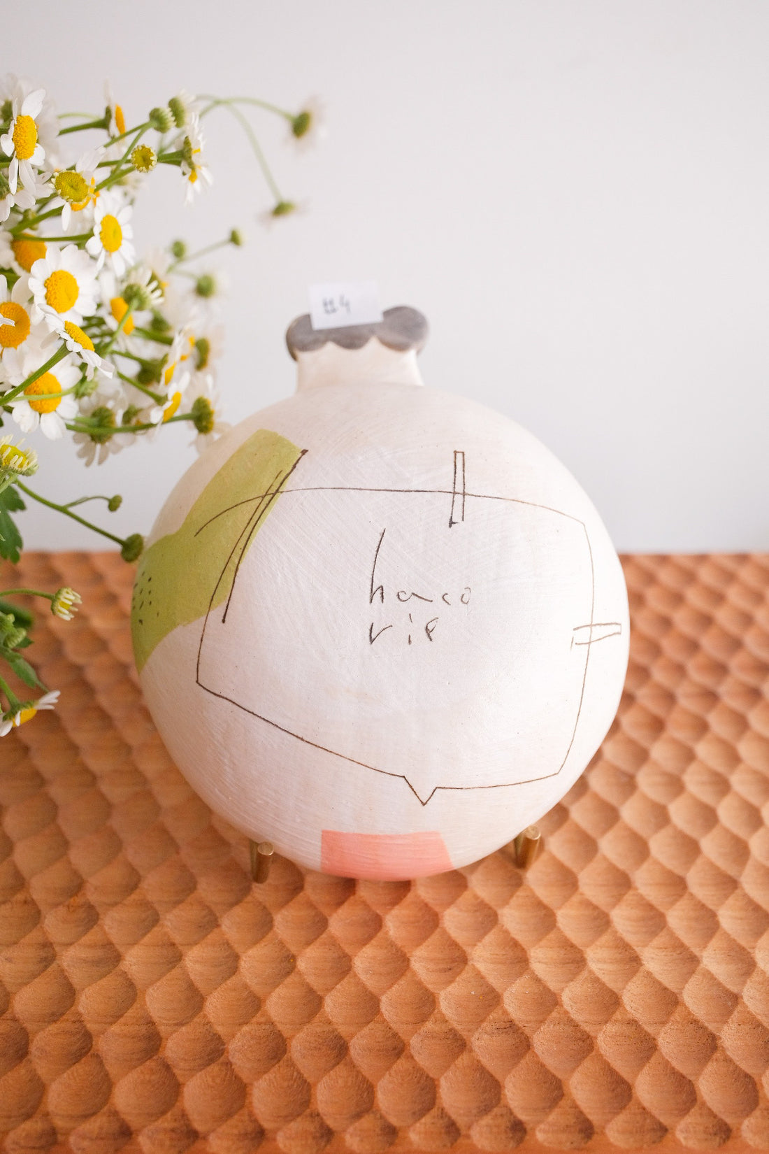 Hacorie 石丸和美 Bowl With Handle - Geometry HC05