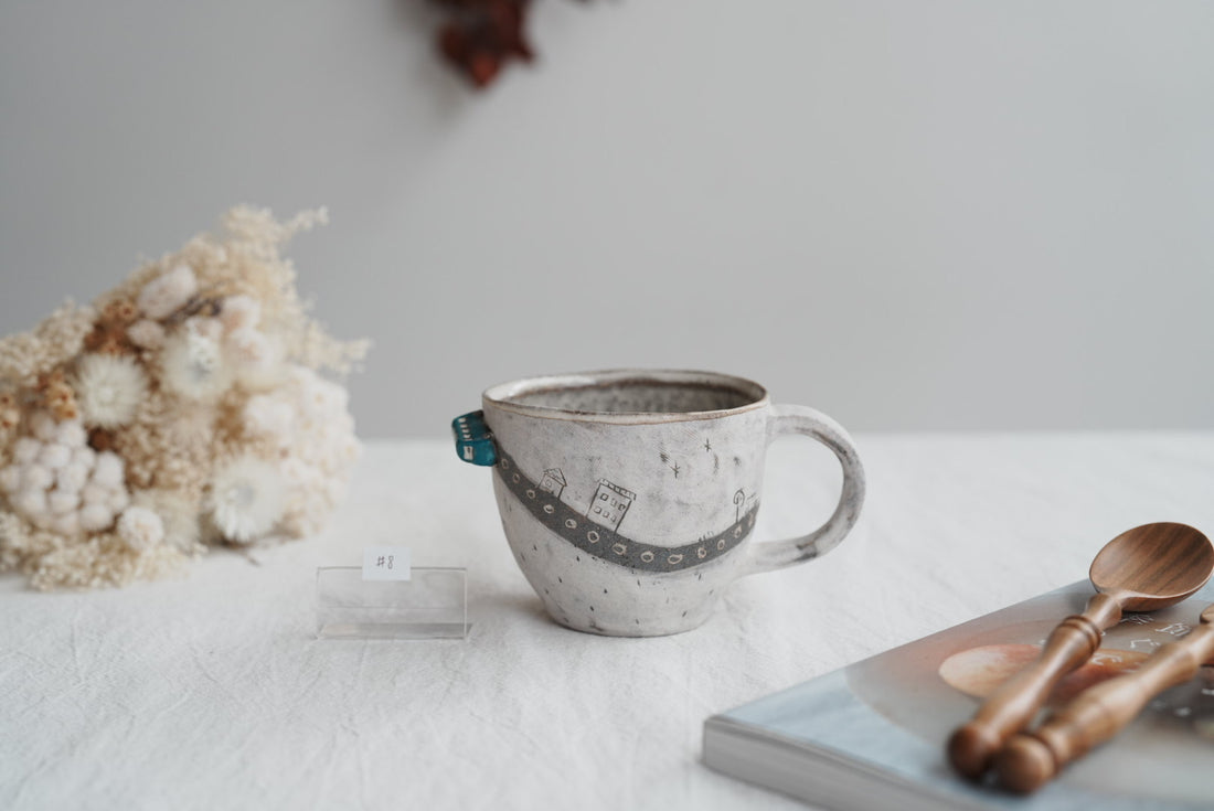 Akemi Suzuki 鈴木明美 - Road Collection Mug - Blue Car AS22