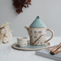 Akemi Suzuki 鈴木明美 - White Wall Collection Teapot AS24