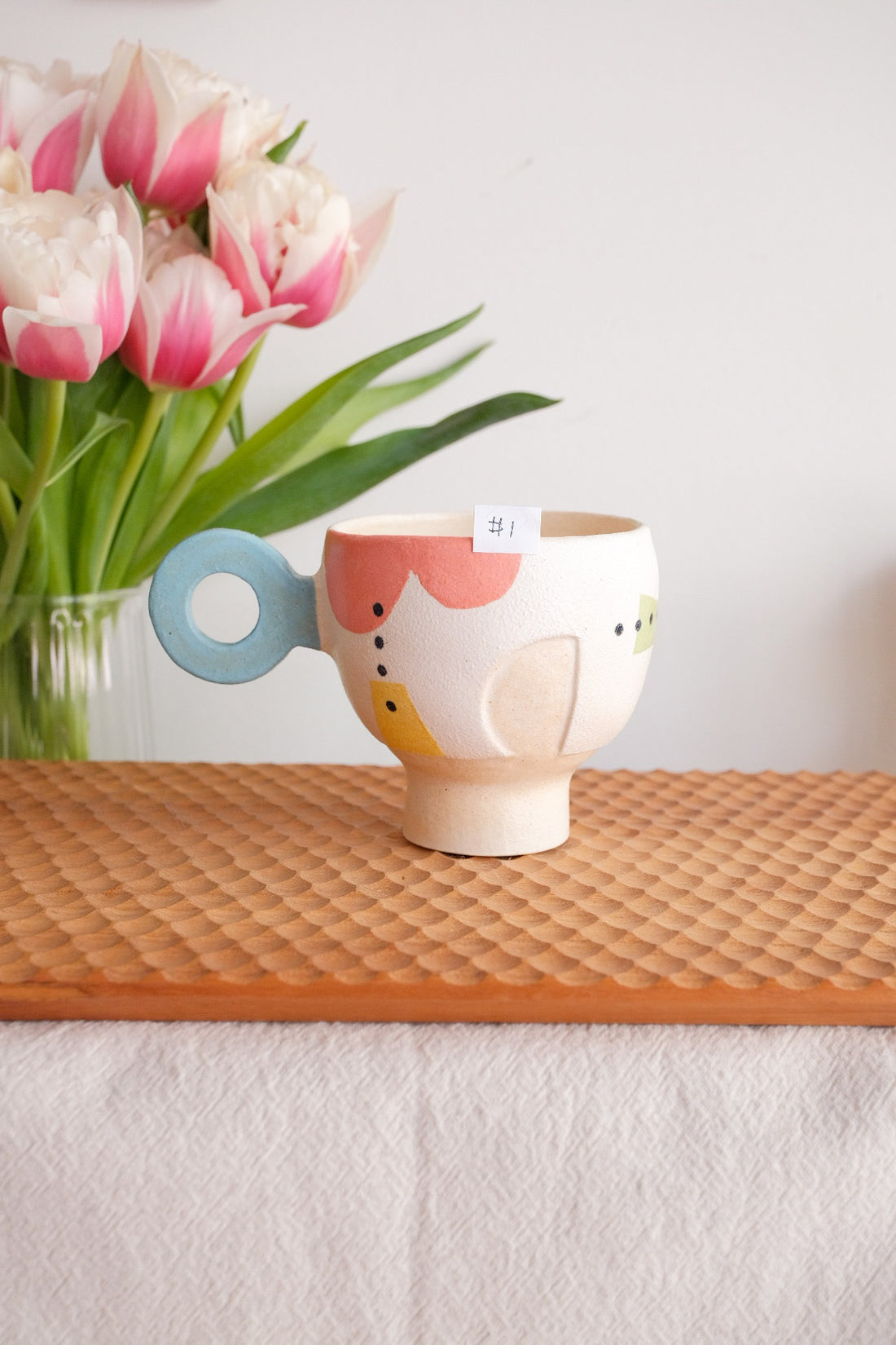 Hacorie 石丸和美 Footed Mug - Geometry HC04