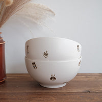 Tobe-ware Rice Bowl Large & Medium