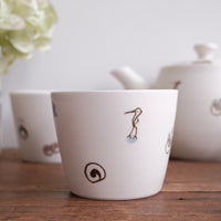 Tobe-ware Mochi Collection Teapot & Teacup