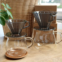 KINTO SCS Plastic Brewer Clear Grey