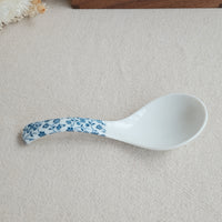 Japanese Ceramic Soup Spoon