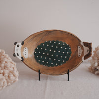 Fumiko Tsuchihashi 土橋文子 - Oval Deep Plate FT13 #2