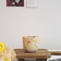 Cozy Nook - Checkered Pattern Mug with Round Bottom- CN20 #1