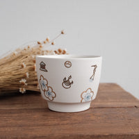 Tobe-ware Golden Ume Tea Cup & Teapot Collection