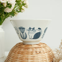 Hasami Ware Ramen Bowl Cat Collection