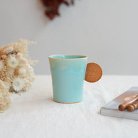 TAMA10- Cookie Handle Mug - Blue & Biscuit TA18