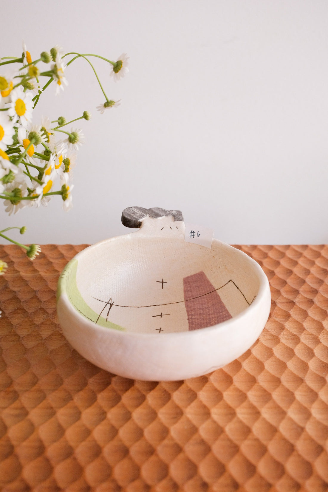 Hacorie 石丸和美 Bowl With Handle - Geometry HC05