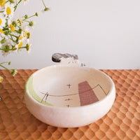 Hacorie 石丸和美 Bowl With Handle - Geometry HC05