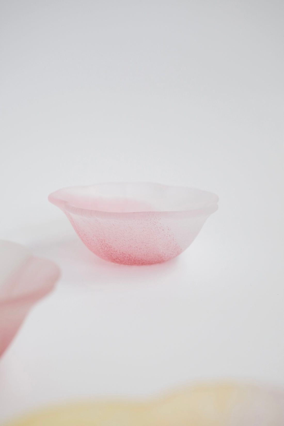 Aika x Iwasawa Glass Handmade Sakura Shaped Glass