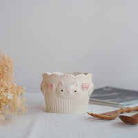 Sugar Poppo Straight Mug - White Cat SP29
