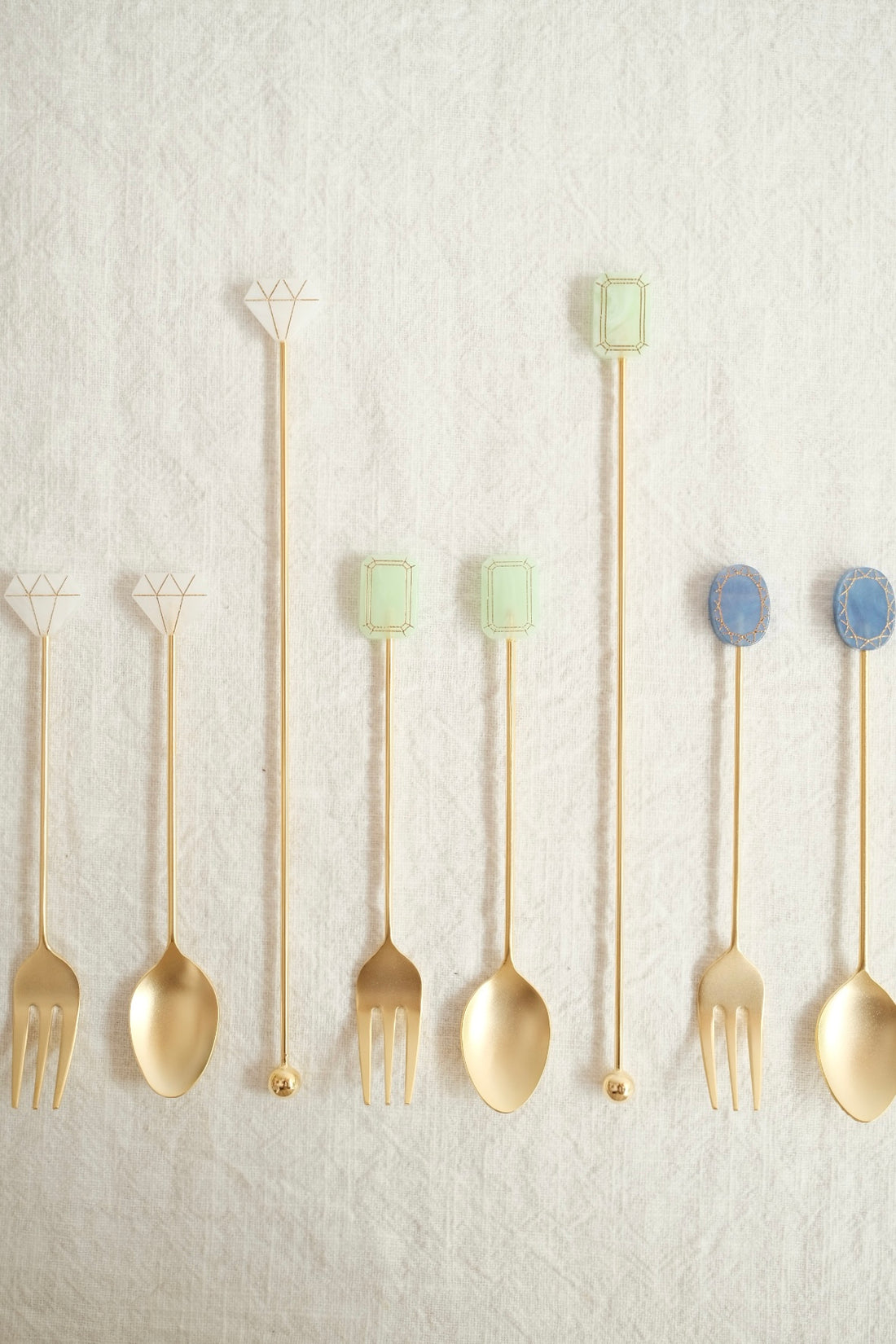 Jewelry Style Acrylic Cutlery Collection